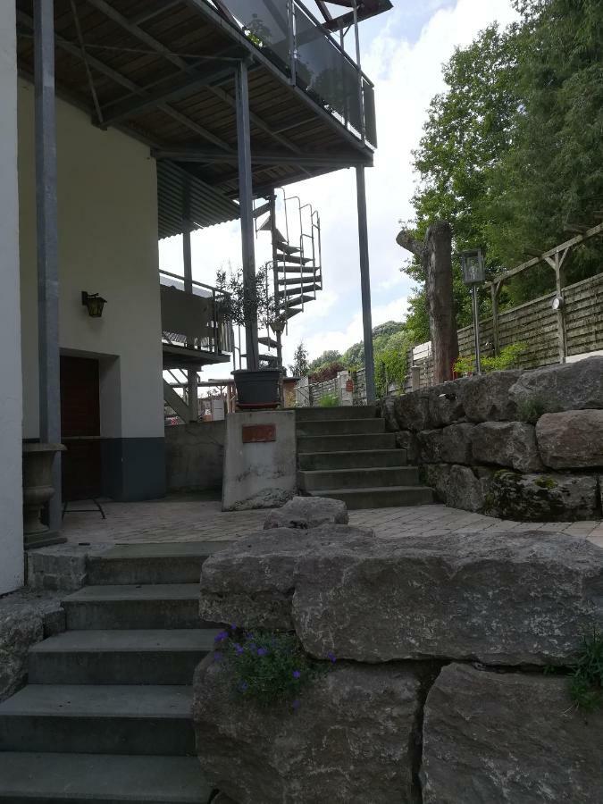 Sonnige Zimmer Hotell Eberhardzell Exteriör bild